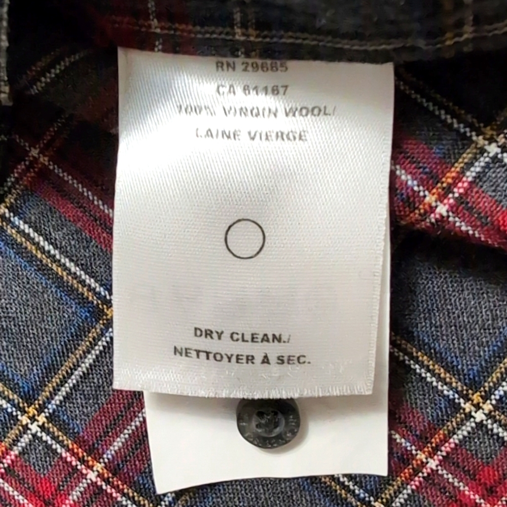 Sir Pendleton Grey & Red Tartan NWOT - Picture 5 of 6
